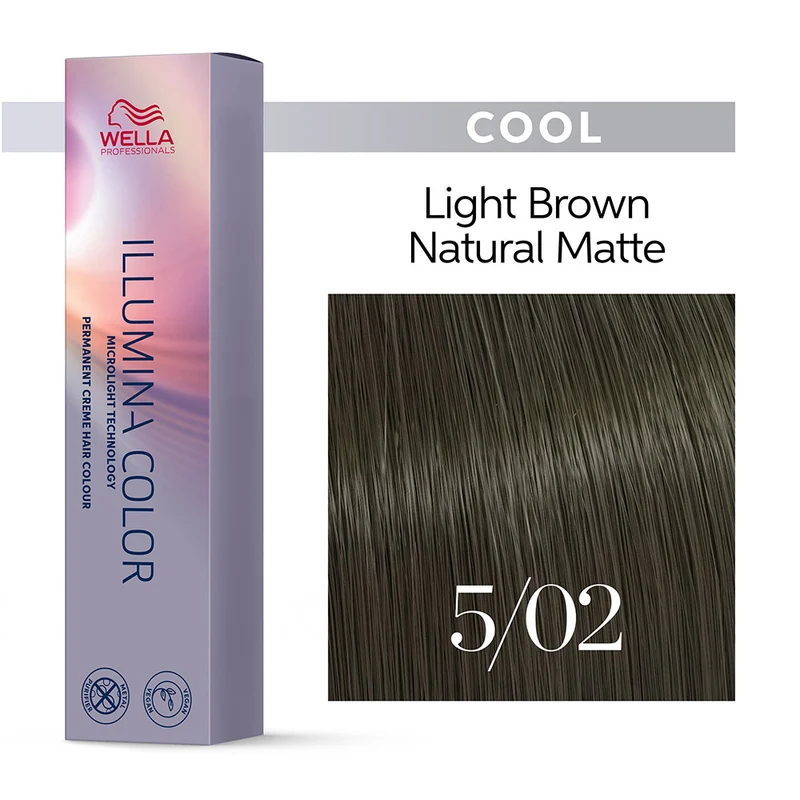 Wella Illumina Color 5/02 Castano Chiaro Naturale 60ml - colorazione permanente