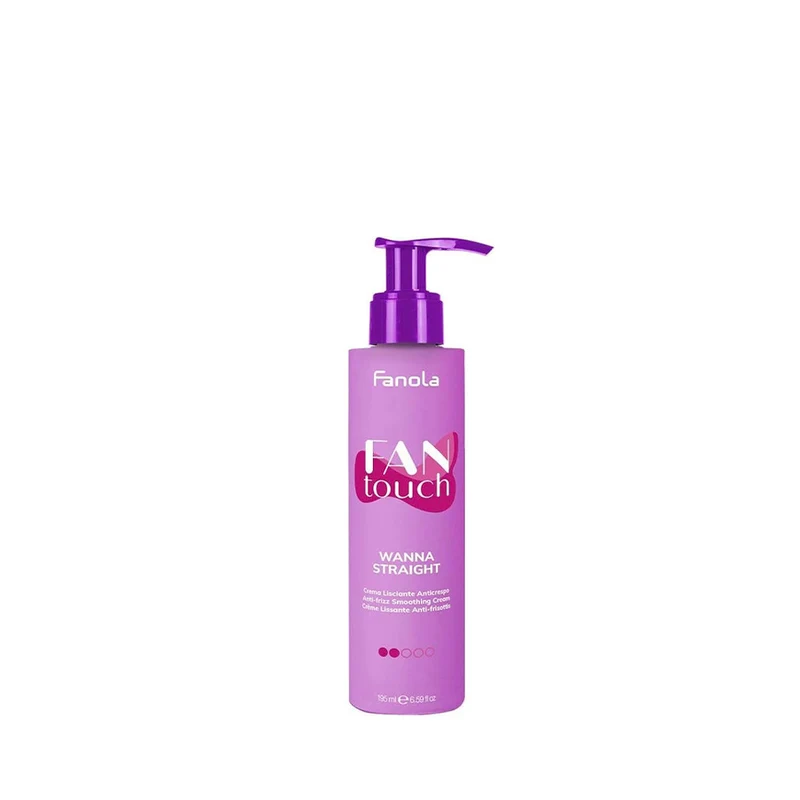 Fanola Fantouch Wanna Straight 195ml - crema lisciante anticrespo