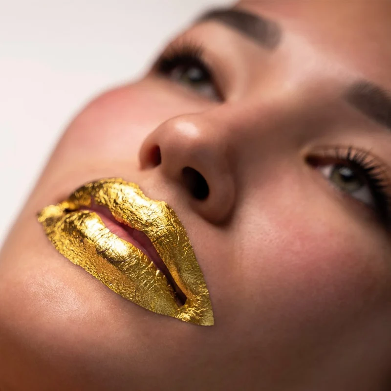 SkinSystem Aurum 24Kt Gold Lip Mask - trattamento labbra con oro cosmetico