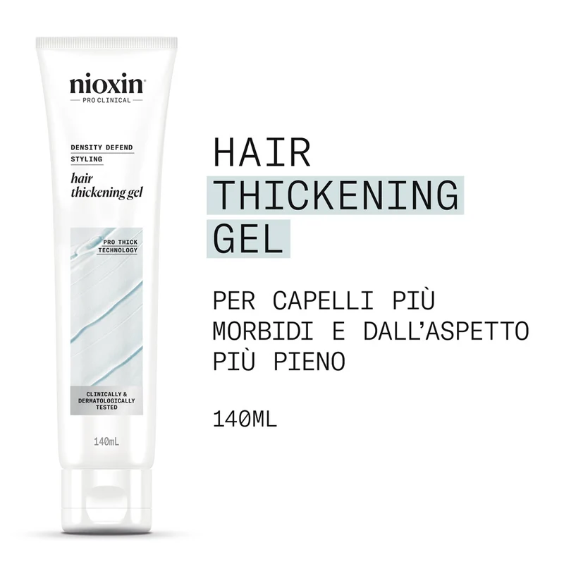 Nioxin Hair Thickening Gel 140ml - gel volumizzante