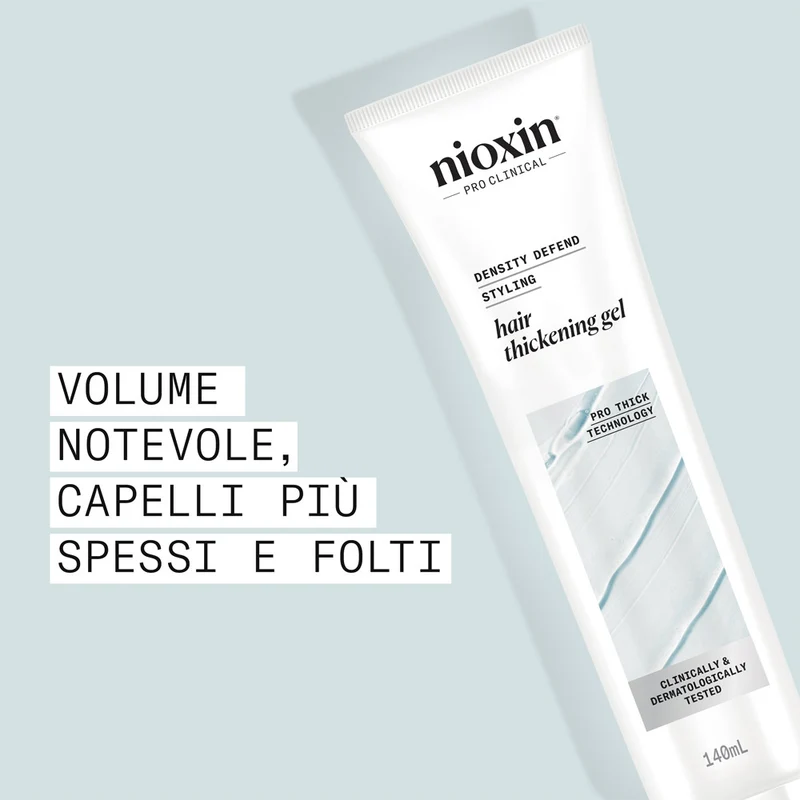 Nioxin Hair Thickening Gel 140ml - gel volumizzante