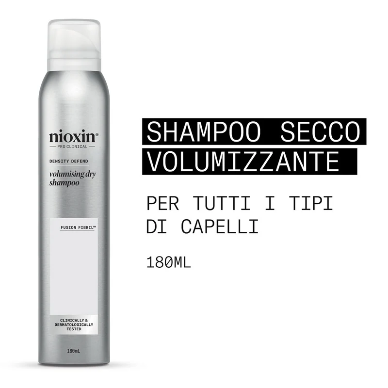 Nioxin Volumising Dry Shampoo 180ml - shampoo secco volumizzante