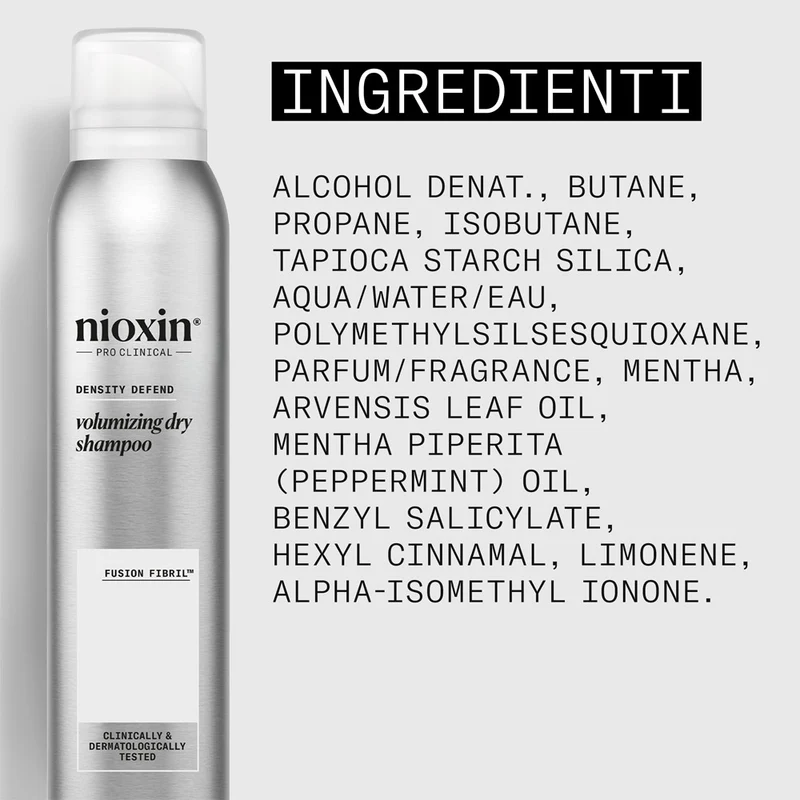 Nioxin Volumising Dry Shampoo 180ml - shampoo secco volumizzante