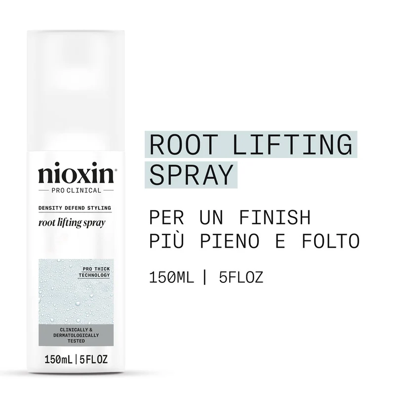 Nioxin Root Lifting Hair Spray 150ml - spray fortificante e volumizzante