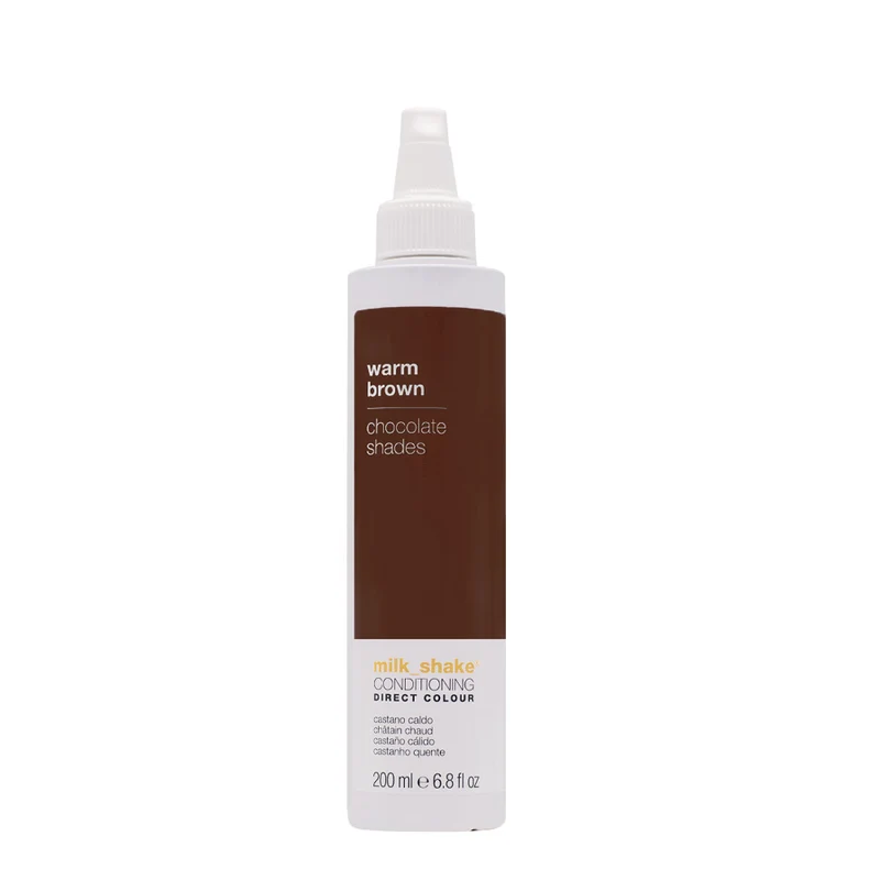 Z.one Concept Milk Shake Conditioning Direct Colour Warm Brown 200ml - colorazione diretta castano caldo