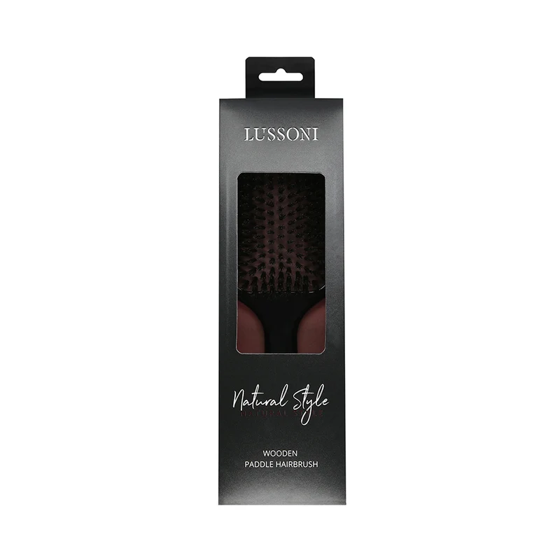 Lussoni Haircare Brush Natural Style Paddle - spazzola piatta