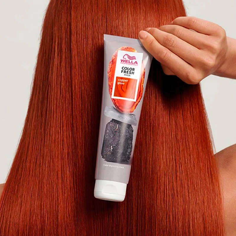 Wella Color Fresh Copper Glow 500 ml - maschera colorata