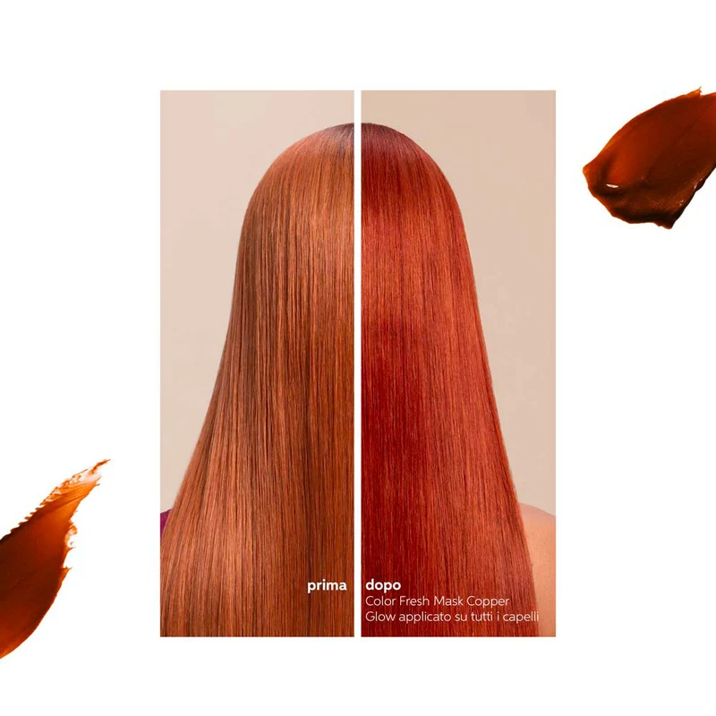 Wella Color Fresh Copper Glow 500 ml - maschera colorata
