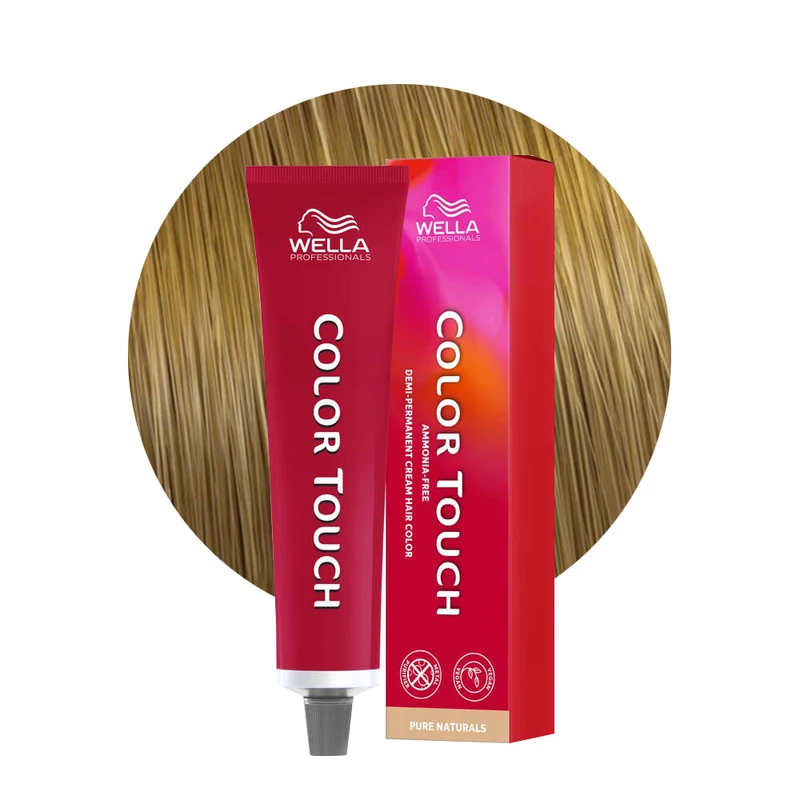 Wella Color Touch Pure Naturals 8/03 Biondo Chiaro Intenso Naturale Dorato 60ml - colore semipermanente senza ammoniaca