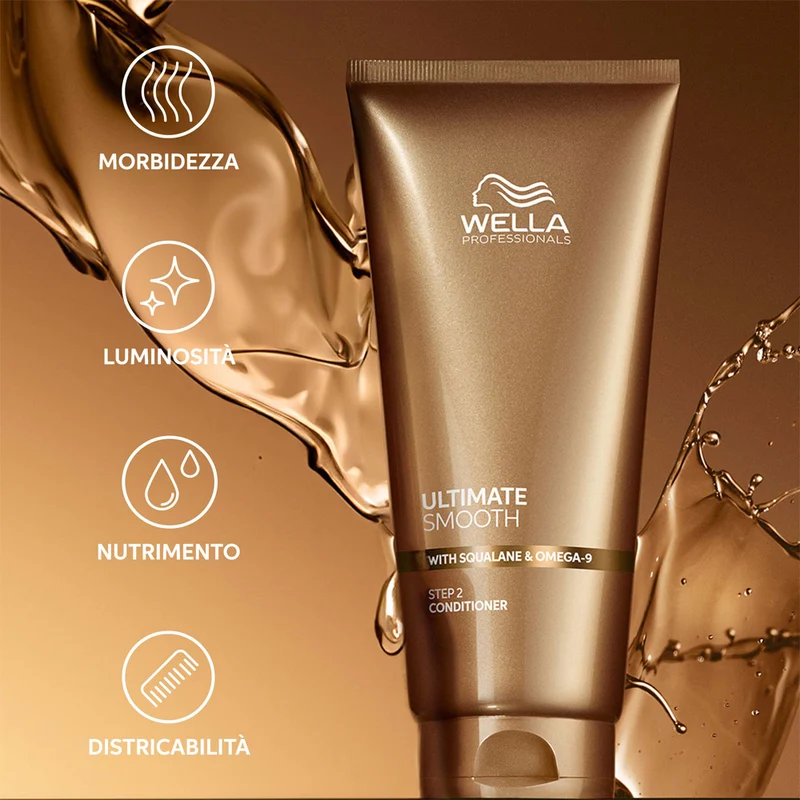 Wella Ultimate Smooth Conditioner 200ml - balsamo anticrespo