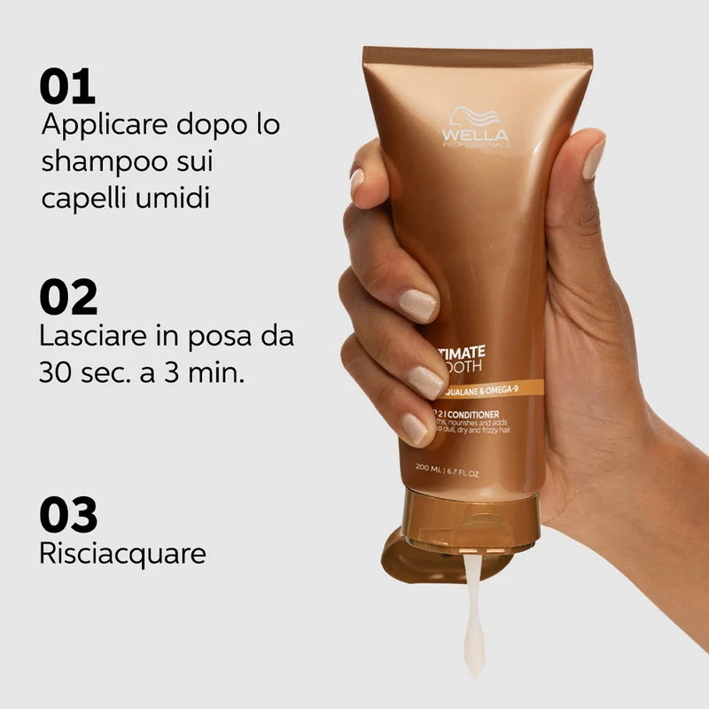 Wella Ultimate Smooth Conditioner 200ml - balsamo anticrespo