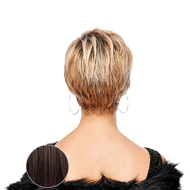 Hairdo Sweet Pixie Parrucca Castano Ciliegia