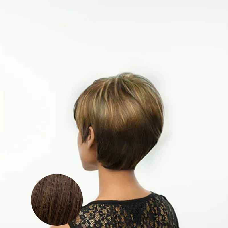 Hairdo Parrucca Angled Cut Nocciola