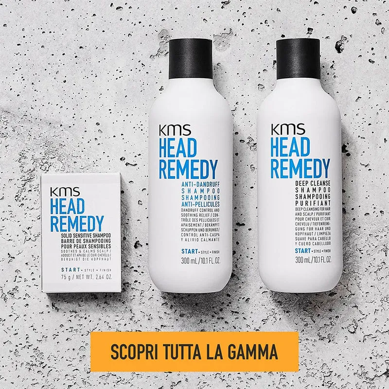 KMS Head Remedy Deep Cleanse Shampoo 300ml - shampoo detersione profonda per tutti i tipi di capelli
