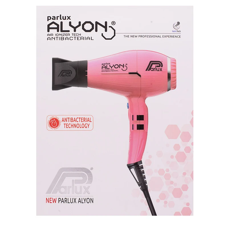 Parlux Alyon Air ionizer tech Eco friendly Rosa - asciugacapelli