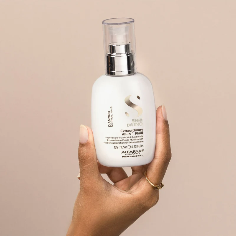 Alfaparf Milano Semi Di Lino Diamond Extraordinary All-In-1 Fluid 125ml - fluido leave-in multifunzionale