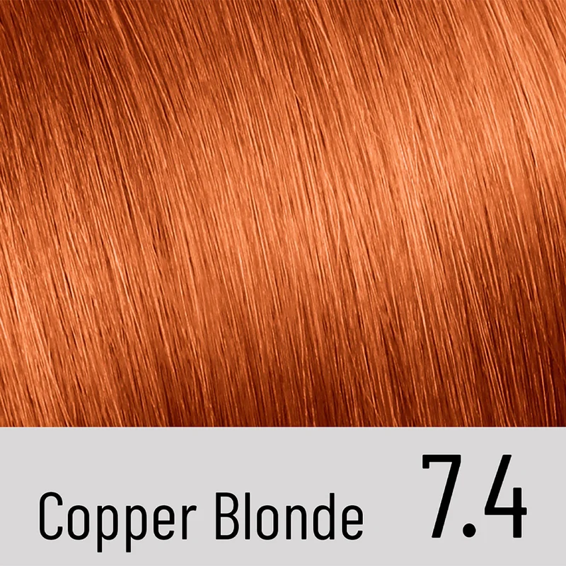 Alfaparf Milano Il Salone Plex Rebuilder Color Kit 7.4 Biondo Rame - colorazione permanente in crema