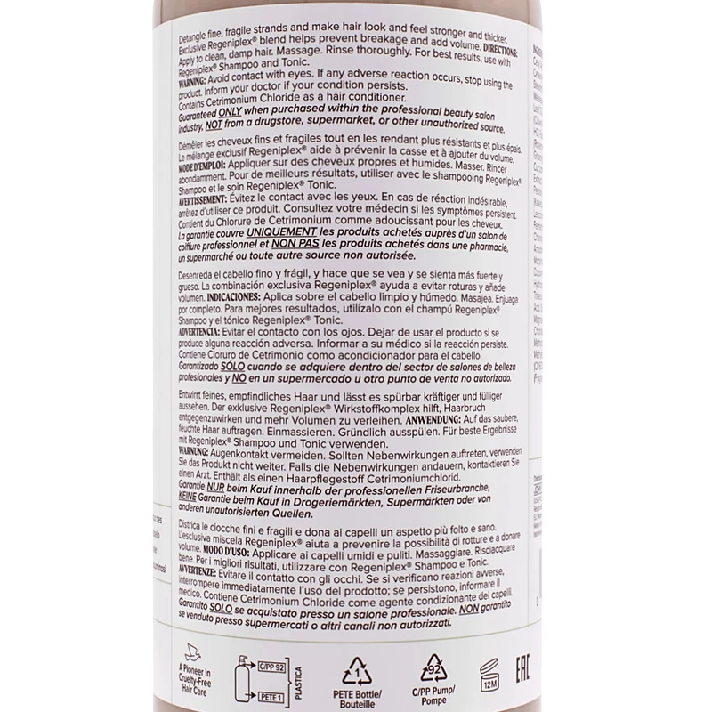 Paul Mitchell Tea Tree Scalp Care Regeniplex Conditioner 1000ml - balsamo idratante capelli fini