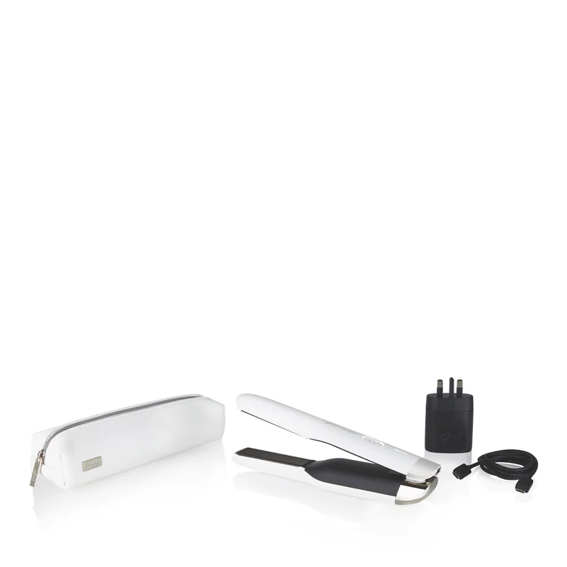 Ghd Unplugged White - piastra senza fil