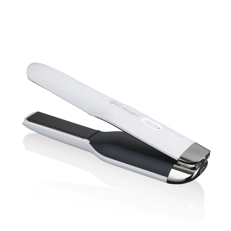 Ghd Unplugged White - piastra senza fil