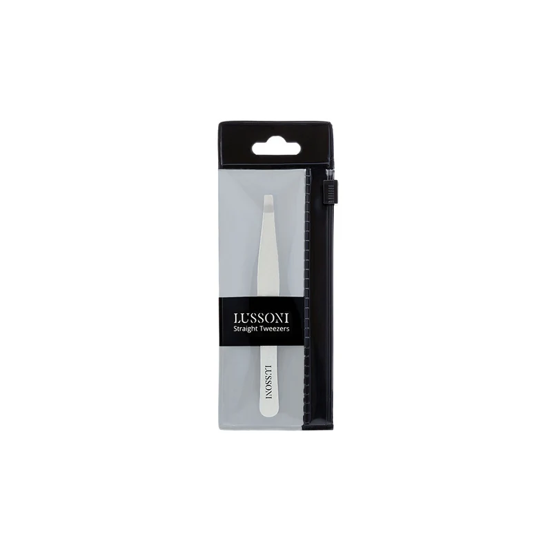 Lussoni Make Up Straight Tweezers 9.4cm - pinzette dritte per sopracciglia
