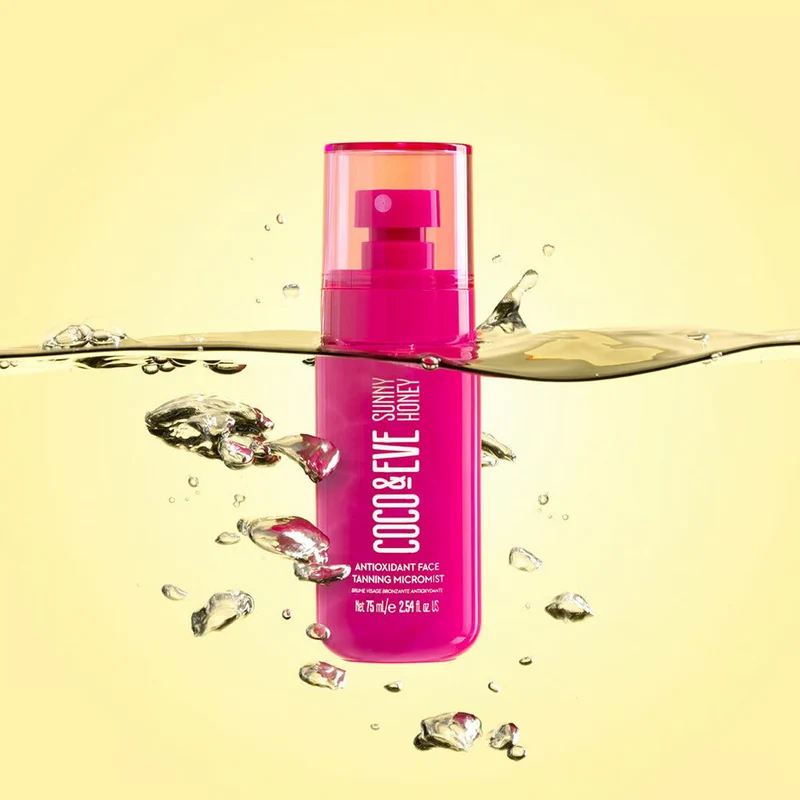 Coco & Eve Sunny Honey Antioxidant Face Tanning Micromist 75ml - spray autoabbronzante viso
