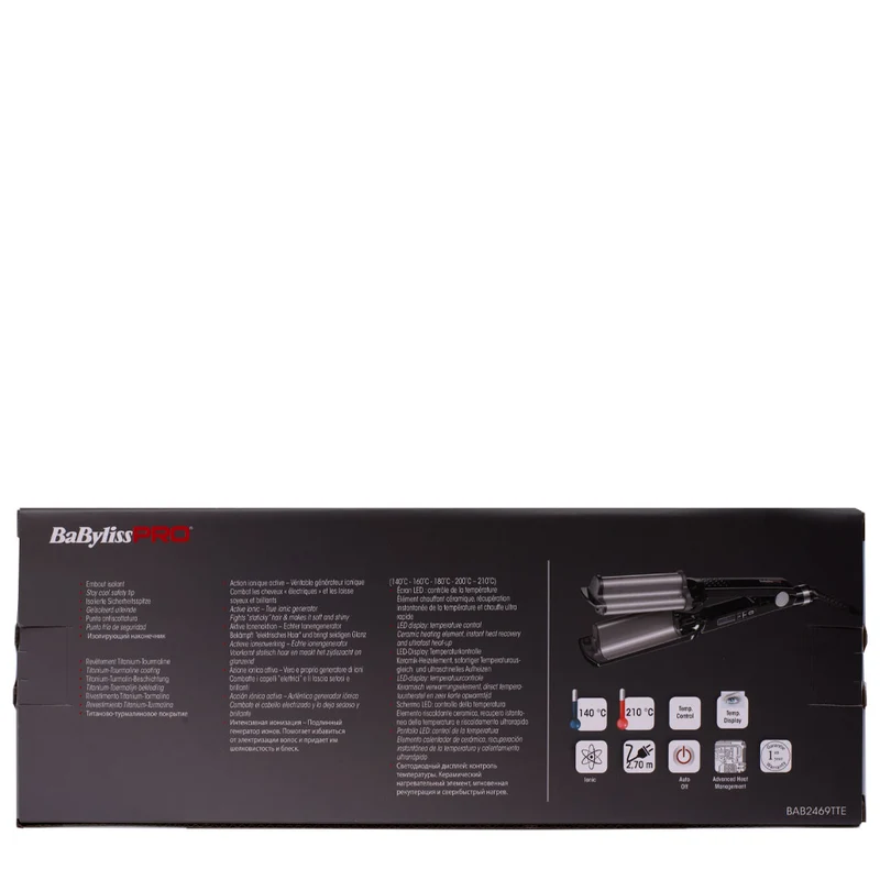 Babyliss Pro Ondulatore 3D Waver BAB2469TTE - piastra ondulatrice