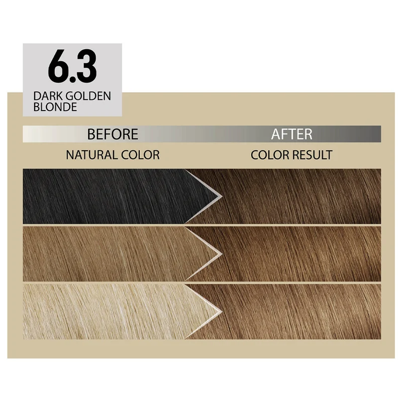 Alfaparf Milano Il Salone Plex Rebuilder Color Kit 6.3 Biondo Scuro Dorato - colorazione permanente in crema