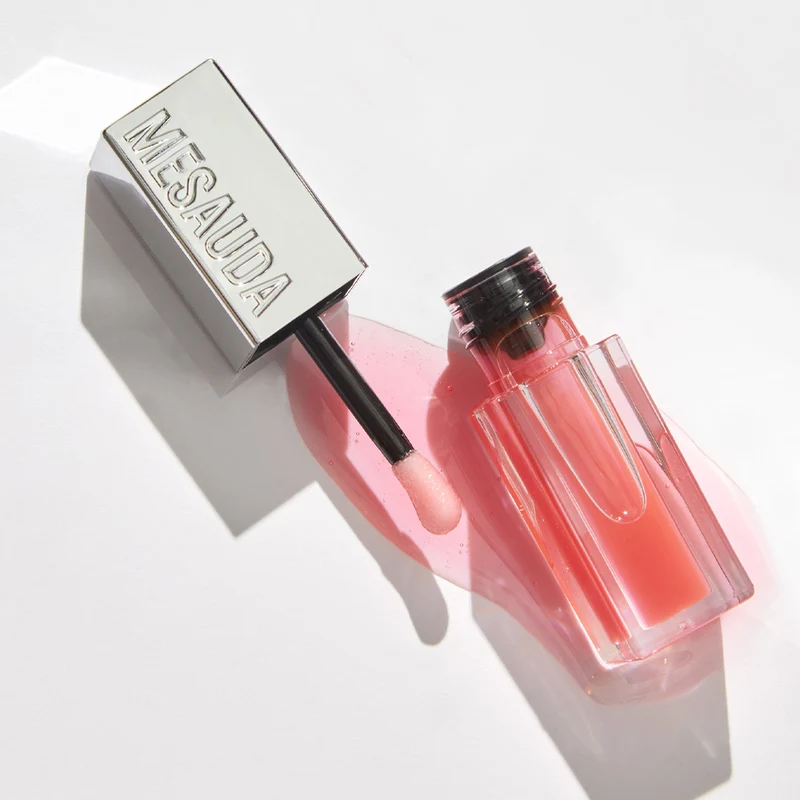 Mesauda Beauty Lipoilogy Sheer Tinted Lip Oil Peach Blossom 101 4ml - olio labbra nutriente colorato