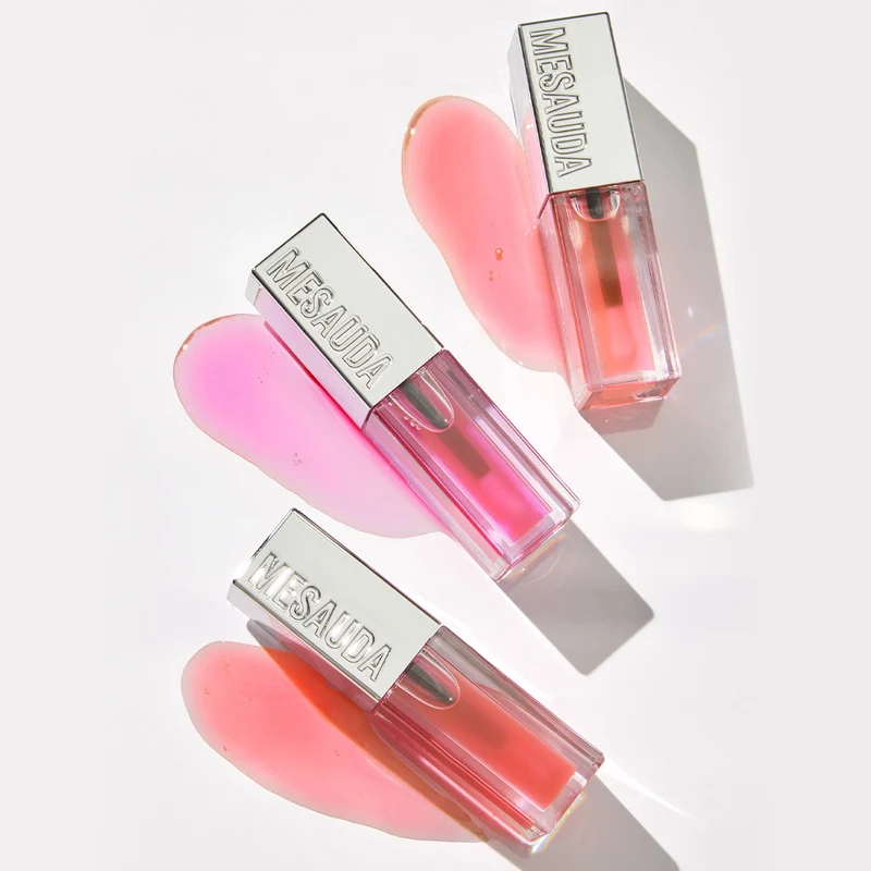 Mesauda Beauty Lipoilogy Sheer Tinted Lip Oil Peach Blossom 101 4ml - olio labbra nutriente colorato