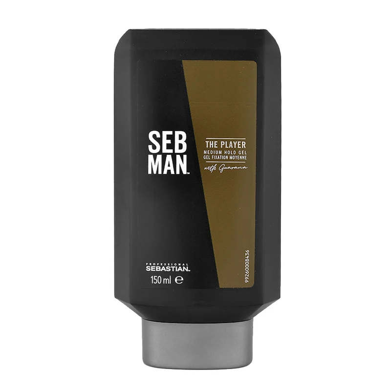 Sebastian Man The Player Medium Hold Gel 150ml - gel tenuta media