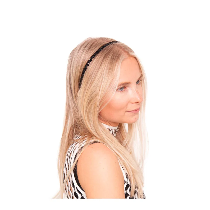 Invisibobble Hairhalo True Dark Sparkle - cerchietto regolabile