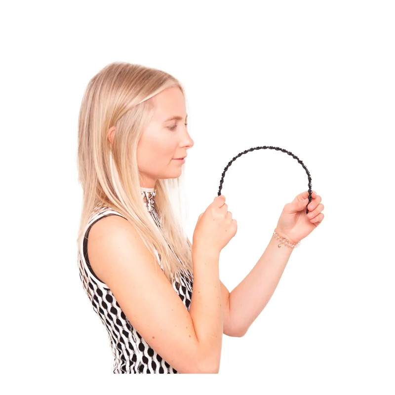 Invisibobble Hairhalo True Dark Sparkle - cerchietto regolabile