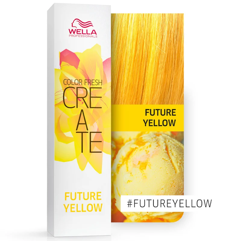 Wella Color Fresh Create Future Yellow 60ml - colore diretto semi-permanente