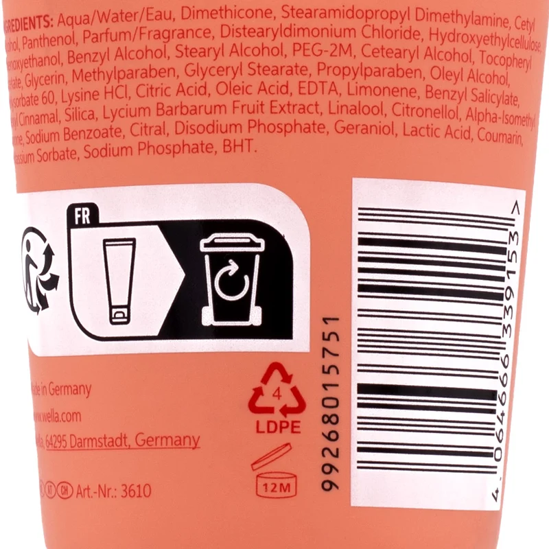 Wella Invigo Nutri Enrich Frizz Control Cream 150ml - crema capelli secchi e stressati