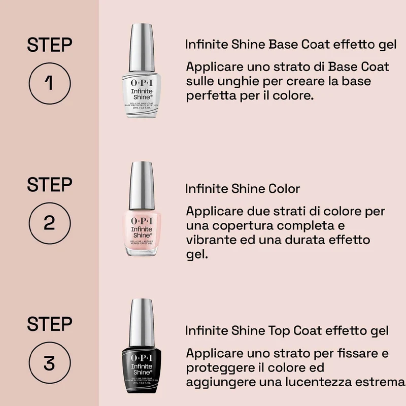 OPI Infinite Shine What's Your Mani-Tude? Track Suited Cutie 15ml - smalto a lunga durata