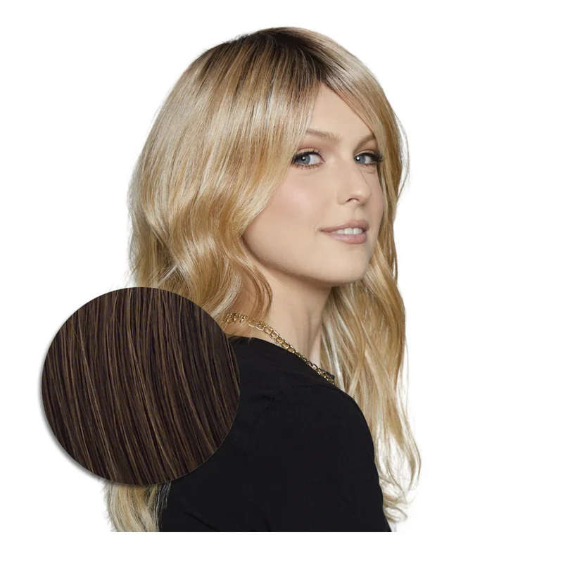 Hairdo Wavering Layers Parrucca Castano Medio Ramato - parrucca taglio lungo