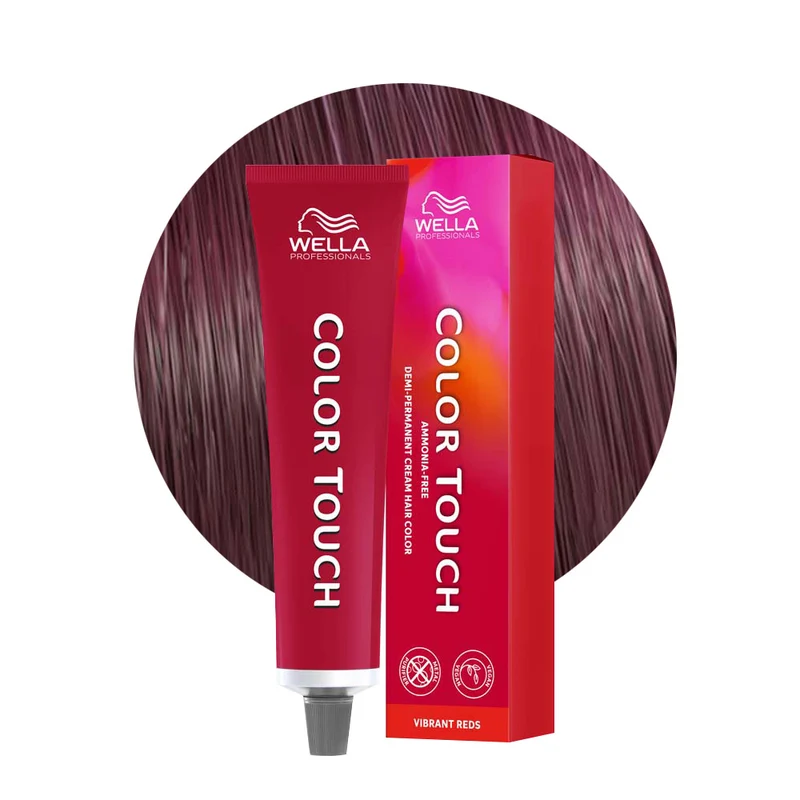 Wella Color Touch Vibrant Reds 55/54 Castagna 60ml - colore semipermanente senza ammoniaca