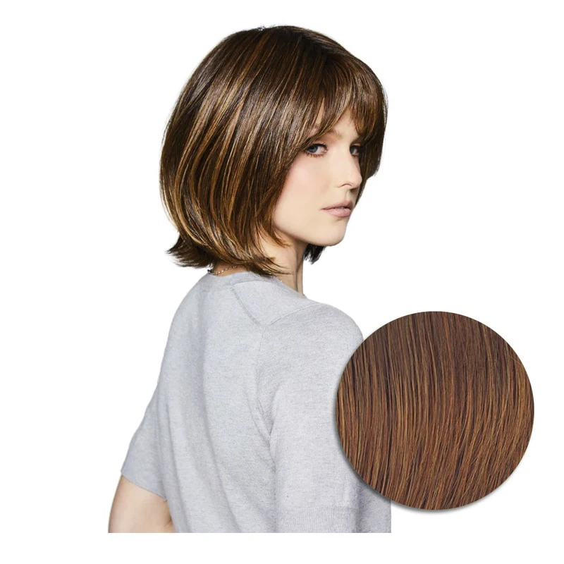 Hairdo Bouncy Bob Parrucca Castano Medio Rubino - parrucca taglio medio