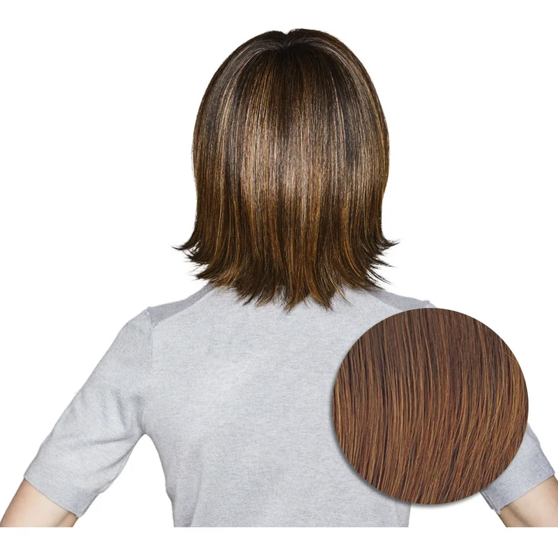Hairdo Bouncy Bob Parrucca Castano Medio Rubino - parrucca taglio medio