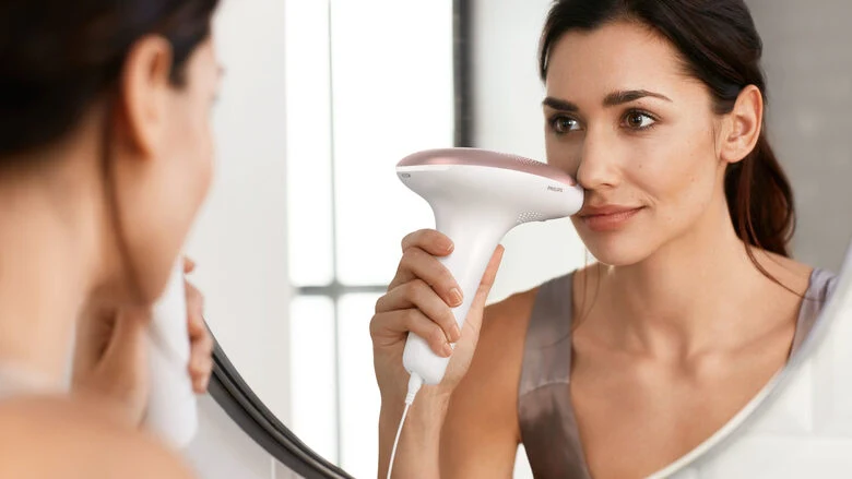 Philips Lumea Advanced BRI924/00 depilazione a luce pulsata Luce pulsata intensa (IPL) Rosa, Bianco