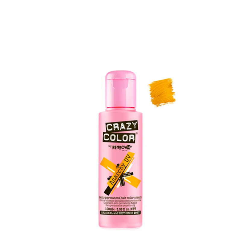 Crazy Go Neon Color Anarchy UV no 76, 100ml - crema colorante arancio neon