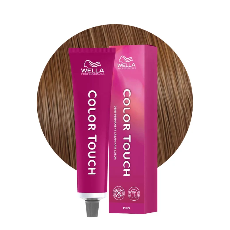 Wella Color Touch Plus 77/03 Biondo Medio Intenso Naturale Dorato 60ml - colore demi-permanente