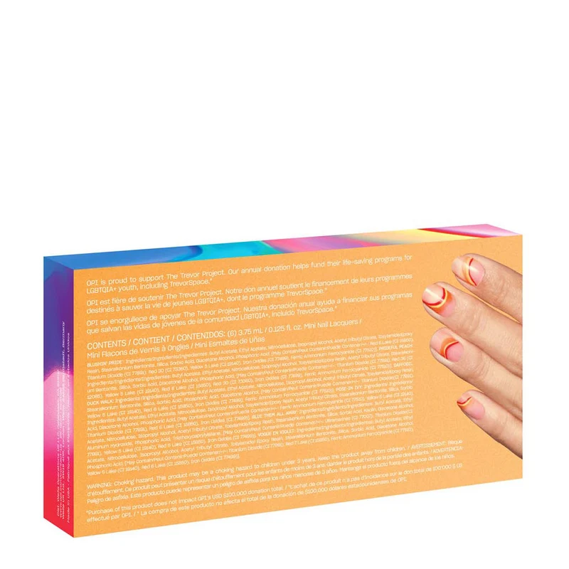 OPI Nail Laquer Make 'Em Jelly Summer 2025 Set Mini Pack 6x3.75ml - cofanetto smalti