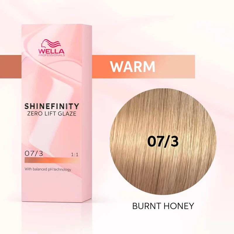 Wella Shinefinity 07/3 Biondo Dorato 60ml - colore demi-permanente