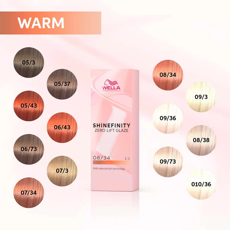 Wella Shinefinity 07/3 Biondo Dorato 60ml - colore demi-permanente