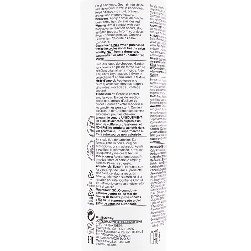 Paul Mitchell The Conditioner 500ml - balsamo idratante