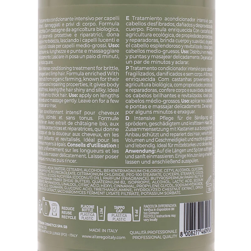 Alterego Curego Nourish Mask 950ml - maschera nutriente