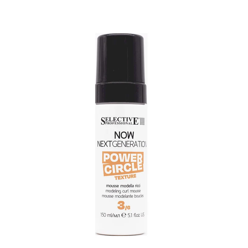 Selective Professional Now Curl Power Circle 150ml - eco mousse volumizzante ricci