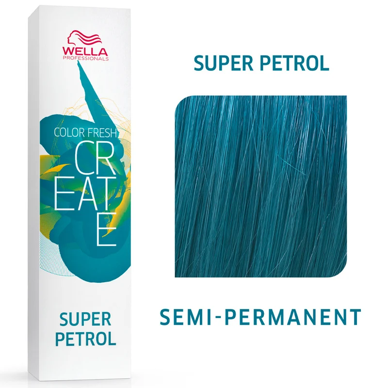 Wella Color Fresh Create Super Petrol 60ml - colore diretto semi-permanente